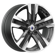Диски КиК  Висмут (КС100)  7,0\R16 5*105 ET38  d56,6  алмаз чёрный  [79145]