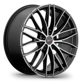 Диски Xtrike 8,0\R20 5*120 ET45.5 d62.5 BK/FP