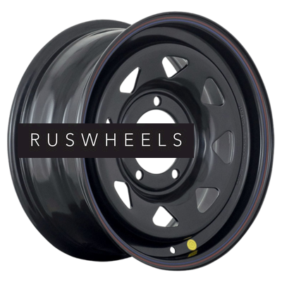 Диски Off-Road Wheels 8x17/5x139,7 ET10 D110 УАЗ (треуг. мелкий) Черный