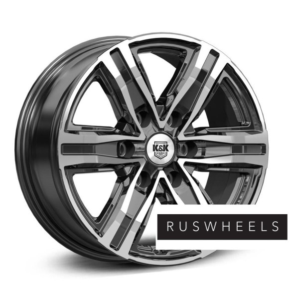 Диски КиК R17 / 7.5J PCD 6x139.7 ЕТ 38 ЦО 67.1 R8