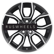 Диски Khomen Wheels 7x17/5x114,3 ET48,5 D67,1 KHW1713 (Sportage) Black-FP