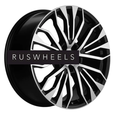 Диски Khomen Wheels 8,5x20/5x108 ET46 D63,4 KHW2009 (Tugella) Black-FP Диски Khomen Wheels 8,5x20/5x108 ET46 D63,4 KHW2009 (Tugella) Black-FP