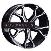 Диски Replay 9,5x21/5x120 ET49 D72,6 LR75 BKF (пш, LR002)