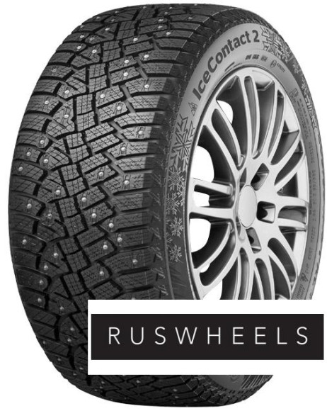 Шины Continental 215/50R17 95T XL IceContact 2 TL FR KD (шип.) Шины Continental 215/50R17 95T XL IceContact 2 TL FR KD (шип.)