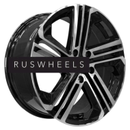 Диски PDW 7,5x17/5x112 ET45 D57,1 5240 Gloss Black Machine Face (PDW)