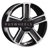 Диски LS 8x17/6x139,7 ET38 D100,1 1296 BKF (конус, Колпак+лого)