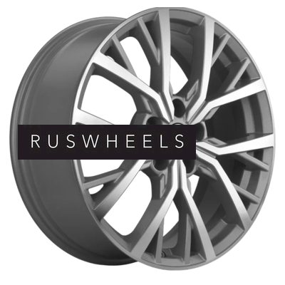 Диски Khomen Wheels 7x18/5x114,3 ET45 D67,1 KHW1806 (CX-5/3) F-Silver-FP