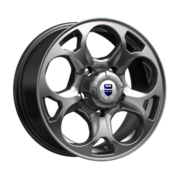 Диски КиК 7,0\R16 5*139.7 ET35 d108.5 Дарк платинум