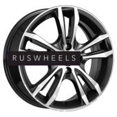 Диски КИК 6x16/4x100 ET50 D60,1 Samara-оригинал (КС866) Алмаз черный SK Диски КИК 6x16/4x100 ET50 D60,1 Samara-оригинал (КС866) Алмаз черный SK