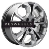 Диски Khomen Wheels 6,5x17/5x114,3 ET50 D64,1 KHW1711 (Haval/Honda) Gray