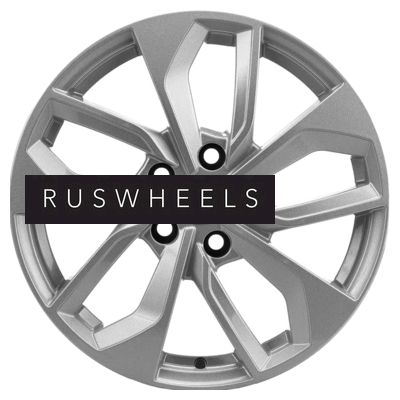 Диски Khomen Wheels 7x17/5x114,3 ET50 D67,1 KHW1703 (CX-5/Seltos/Optima) F-Silver
