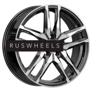 Диски iFree 6,5x18/5x114,3 ET50 D54,1 Бомбей (КС1075) Блэк Джек