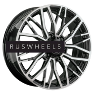 Диски LS Forged 8x20/6x114,3 ET46 D67,1 LS FG33 BKF (конус, Колпак+лого)