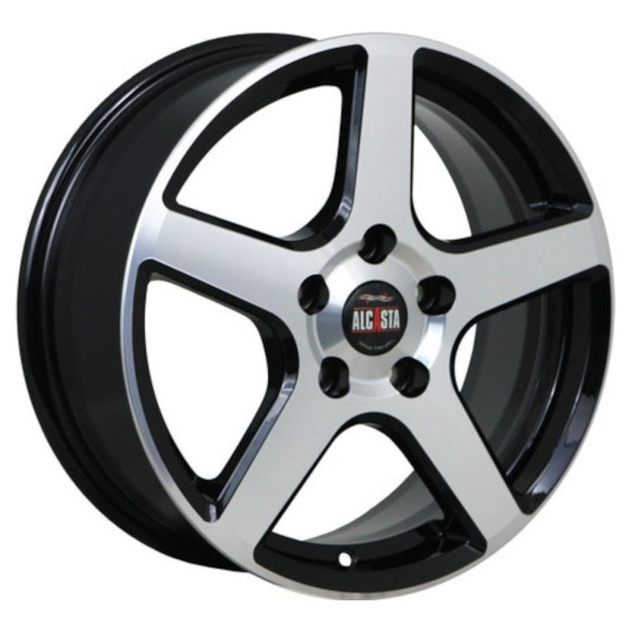 Диски Alcasta 6.5\R16 5*114.3 ET40 d66.1 BKF Диски Alcasta 6.5\R16 5*114.3 ET40 d66.1 BKF