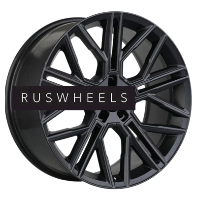 Диски Khomen Wheels 9,5x21/5x112 ET36 D66,6 KHW2101 (E-tron) Black matt