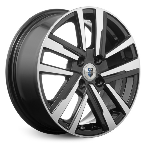 Диски КиК 6,0\R15 4*100 ET40 d60.1 Алмаз черный