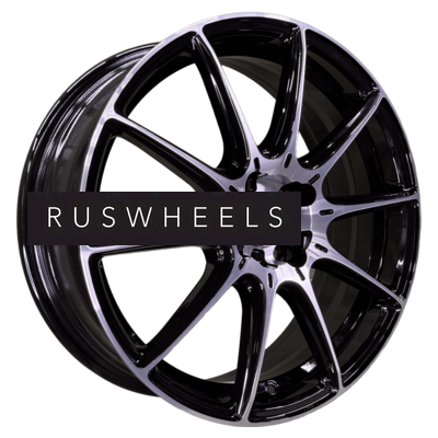 Диски INCH 6,5x17/5x114,3 ET45 D54,1 FA8537 Gloss Black Machined Face (ZJH) FlowForming