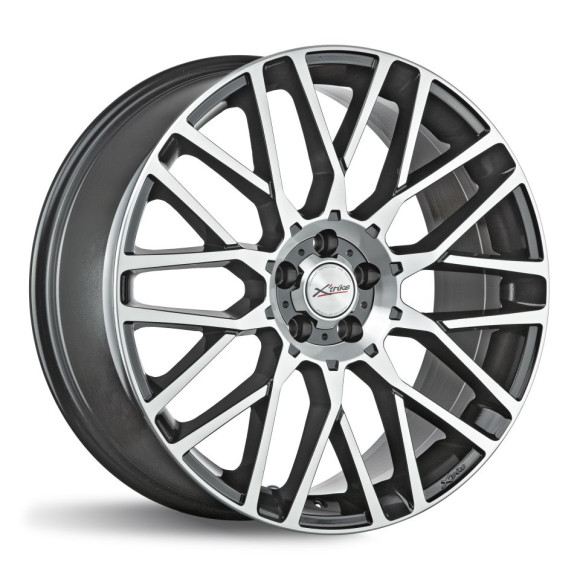 Диски Xtrike 8.5\R20 5*108 ET46 d63.4 BK/FP Диски Xtrike 8.5\R20 5*108 ET46 d63.4 BK/FP