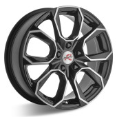 Диски X'trikeRST  Karoq  R157  7,0\R17 5*112 ET45  d57,1  BK/FP  [40401]