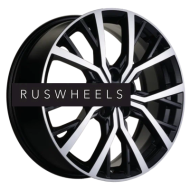 Диски Khomen Wheels 7x18/5x114,3 ET45 D60,1 KHW1806 (Changan/Geely/Lexus/Suzuki/Toyota) Black-FP