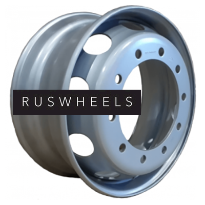 Грузовые диски Kronprinz/Accuride 8,25x22,5/10x335 ET152,2 D281 M22 Silver (RZB36374OE) (12,8 мм) ИСУЗУ, автобусы иномарки 3 550 кг внеш.