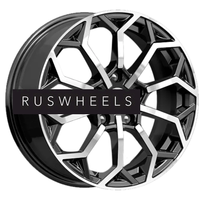 Диски iFree 6,5x16/5x114,3 ET45 D66,1 Спейс-Нидл (КС1000) Блэк Джек