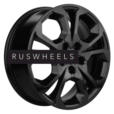 Диски Khomen Wheels 6,5x17/5x114,3 ET37 D66,5 KHW1711 (Jolion) Black