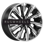 Диски K&K 7,5x19/5x114,3 ET40 D60,1 Галего (КС1039) Алмаз черный Диски K&K 7,5x19/5x114,3 ET40 D60,1 Галего (КС1039) Алмаз черный