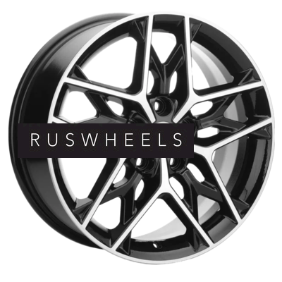 Диски Khomen Wheels 7x17/5x108 ET50 D63,35 KHW1709 (Ford C-Max) Black-FP Диски Khomen Wheels 7x17/5x108 ET50 D63,35 KHW1709 (Ford C-Max) Black-FP