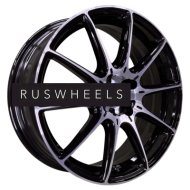 Диски INCH 6,5x17/5x114,3 ET50 D64,1 FA8537 Gloss Black Machined Face (ZJH) FlowForming