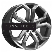 Диски КИК 8,5x19/5x110 ET35 D65,1 Пандора (КС466) Дарк платинум Диски КИК 8,5x19/5x110 ET35 D65,1 Пандора (КС466) Дарк платинум