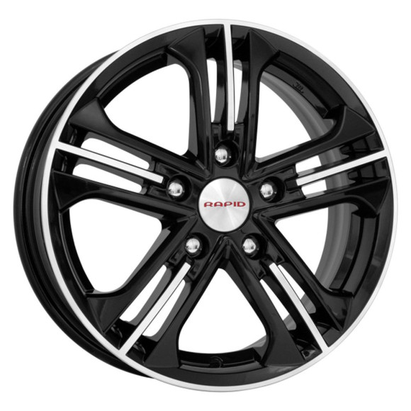 Диски КиК 6.5\R16 5*114.3 ET45 d60.1 Алмаз черный