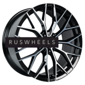 Диски INCH 9x21/5x120 ET40 D72,6 GA8532 Gloss Black Machined Face (ZJH)