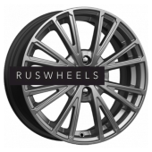 Диски КИК 6x16/4x114,3 ET40 D67,1 Меандр (КС879) Дарк платинум Диски КИК 6x16/4x114,3 ET40 D67,1 Меандр (КС879) Дарк платинум