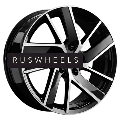 Диски Replay 7x17/5x114,3 ET37 D66,6 HV102 BKF (конус, C570)