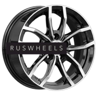 Диски КИК 6,5x15/5x100 ET38 D57,1 Фрост (КС1048) Алмаз черный Диски КИК 6,5x15/5x100 ET38 D57,1 Фрост (КС1048) Алмаз черный