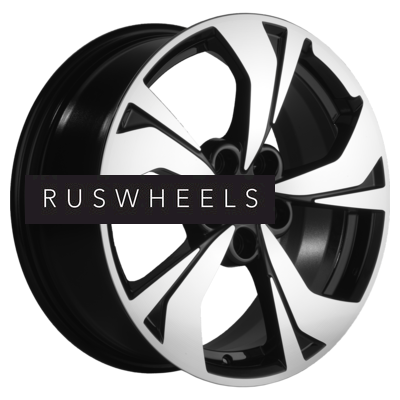 Диски Khomen Wheels 7x17/5x108 ET36 D65,1 KHW1724 (Exeed TXL) Black-FP