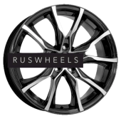 Диски КИК 7,5x17/5x100 ET45 D56,1 Твист (КС697М) Алмаз черный Диски КИК 7,5x17/5x100 ET45 D56,1 Твист (КС697М) Алмаз черный