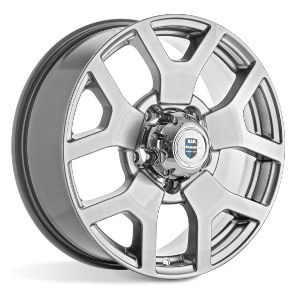 Диски КиК 7,0\R18 5*139.7 ET35 d108.5 Дарк платинум Диски КиК 7,0\R18 5*139.7 ET35 d108.5 Дарк платинум