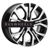 Диски Khomen Wheels 6,5x16/5x114,3 ET38 D60,1 KHW1608 (Alphard) Black-FP Диски Khomen Wheels 6,5x16/5x114,3 ET38 D60,1 KHW1608 (Alphard) Black-FP