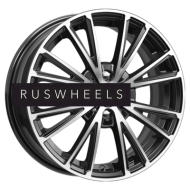 Диски КИК 6x16/4x100 ET50 D60,1 Меандр-оригинал (КС879) Алмаз черный SK Диски КИК 6x16/4x100 ET50 D60,1 Меандр-оригинал (КС879) Алмаз черный SK