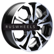 Диски Khomen Wheels 6,5x17/5x108 ET33 D60,1 KHW1711 (Chery/Exeed) Black-FP Диски Khomen Wheels 6,5x17/5x108 ET33 D60,1 KHW1711 (Chery/Exeed) Black-FP