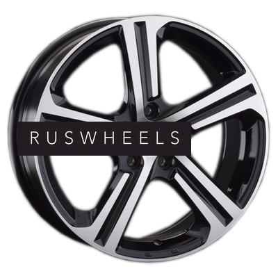 Диски Replay 7,5x17/5x108 ET52,5 D63,3 FD157 BKF (конус, C570)