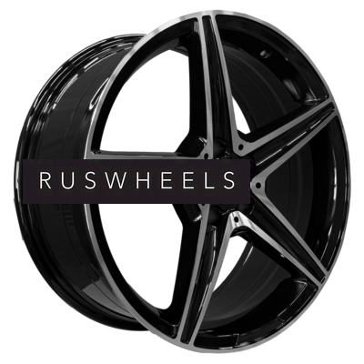 Диски PDW 8x19/5x112 ET35 D66,6 5261 Gloss Black Machine Face (PDW)