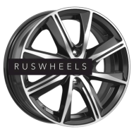 Диски КИК 6x15/4x100 ET35 D67,1 Арнар (КС890) Алмаз черный SK Диски КИК 6x15/4x100 ET35 D67,1 Арнар (КС890) Алмаз черный SK