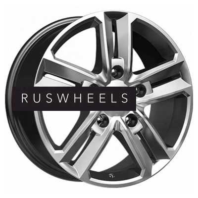 Грузовые диски K&K 8x18/5x114,3 ET50 D66,1 Backfire (КС763M) Дарк платинум