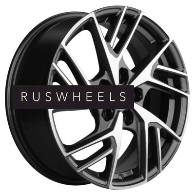 Диски Khomen Wheels 6,5x17/5x114,3 ET45 D67,1 KHW1722 (Mazda3/CX30) Gray-FP