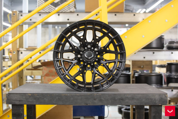 Диски Vossen HFX-1 24x12, Цвет: Satin Black (8 болтов)