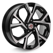 Диски XtrikeRST 6.5\R17 5*114.3 ET37 d66,5 BK/FP