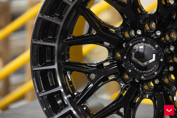 Диски Vossen HFX-1 22x10, Цвет: Tinted Gloss Black (8 болтов)